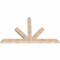 Ekena Millwork Saratoga Smooth Timber Gable Bracket, Douglas Fir, 84"W x 53"H x 3 1/2"D x 5 1/2"F, 15/12 Pitch GBW084X53X0406SAR00SDF - alternate 3